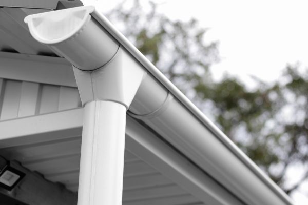 Roof Gutter Downspout Cleaning